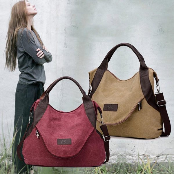 Sac à Main en Toile Im Angebot