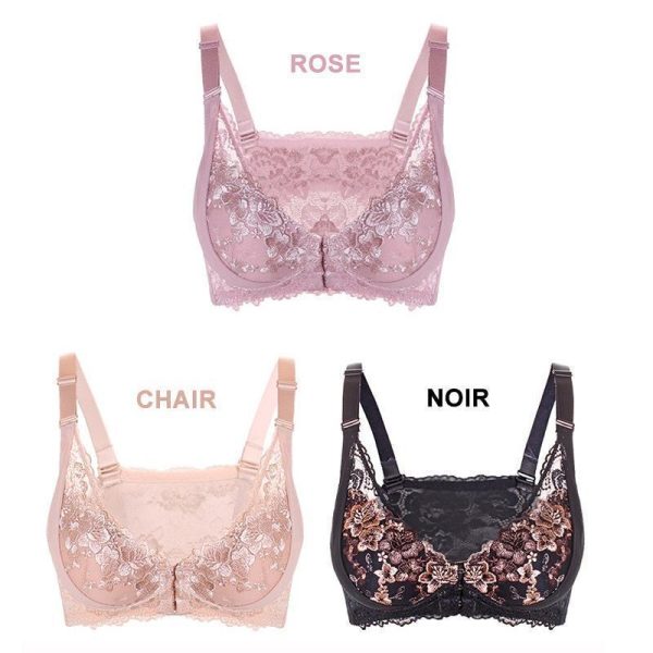 Fermeture Avant Soutien-gorge Broderie En Dentelle Jetzt online – Bild 5