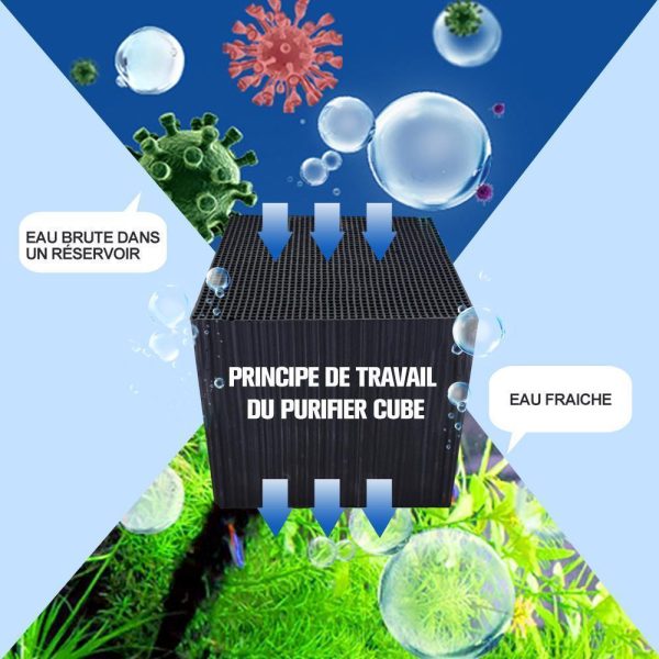 Cube de purification d eau Eco-Aquarium Schn?ppchen – Bild 3