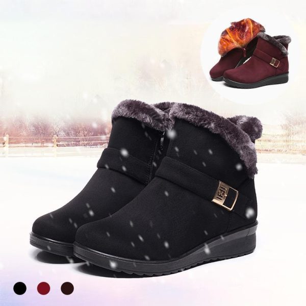 Bottes de Neige Femme avec Fourrure Im Angebot