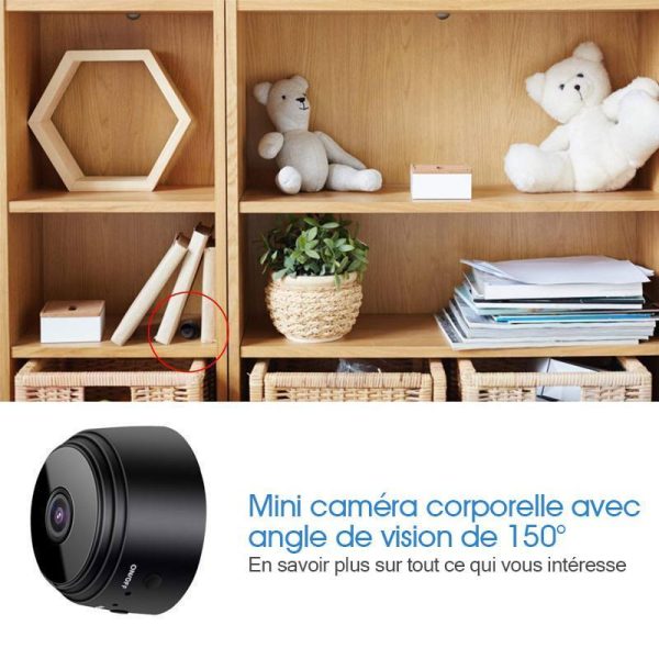 Mini Caméra Magnétique 1080p Online-Verkauf – Bild 5