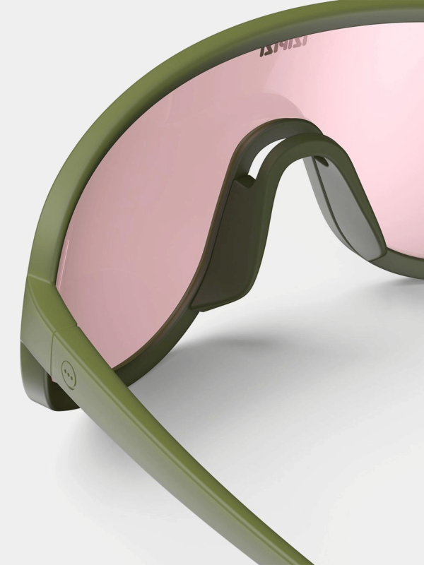 Fahrradbrille Low Light Kaki-Green Mode – Bild 4